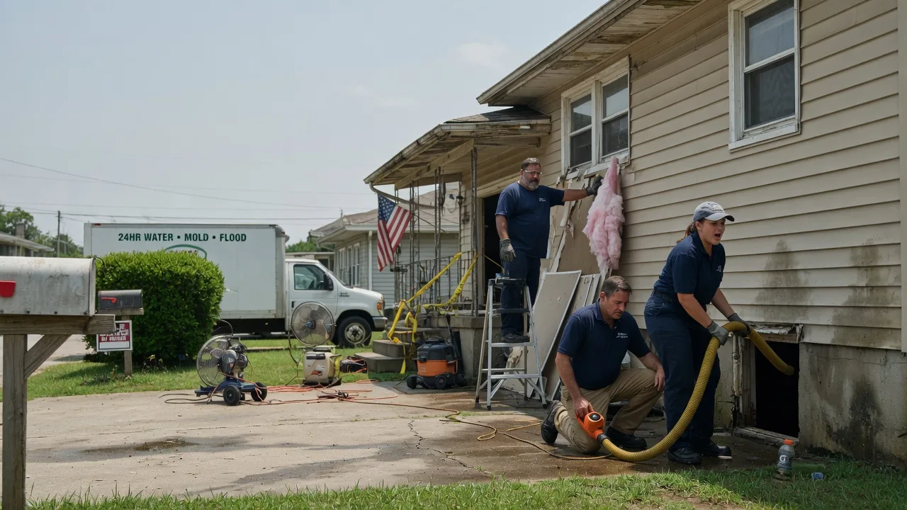 Water Damage Repair in Trenton, TX near me